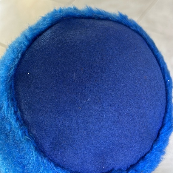 Vintage 20s-70s blue hat very pretty - Picture 7 of 14